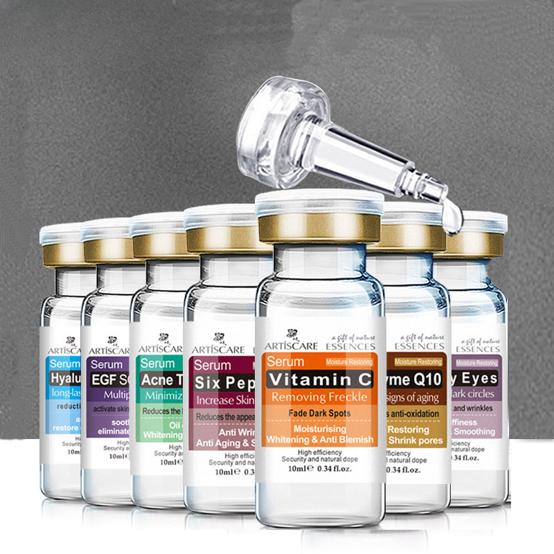 Luxury Skincare Products - 7pcs Serum for Face Whitening Anti