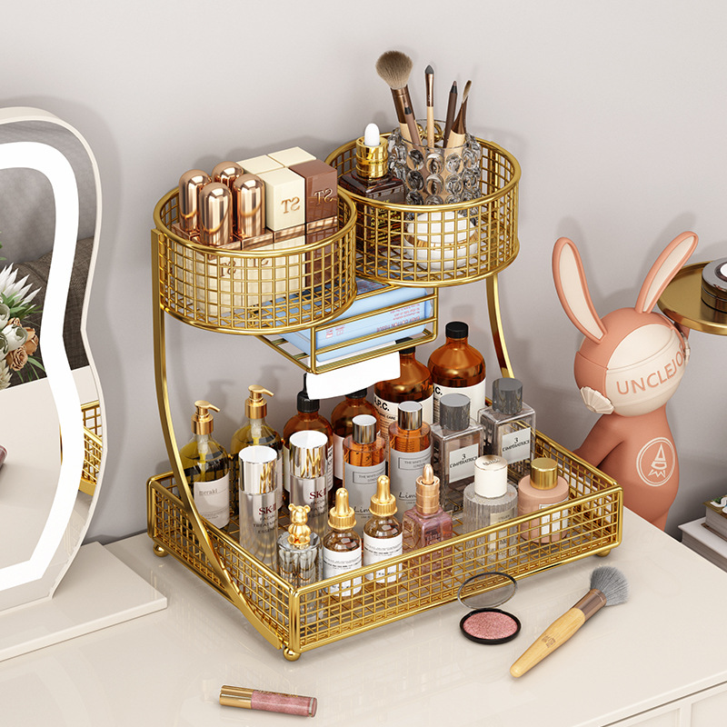 Luxury Skincare Gifts - luxury desktop cosmetic organizer box skincare