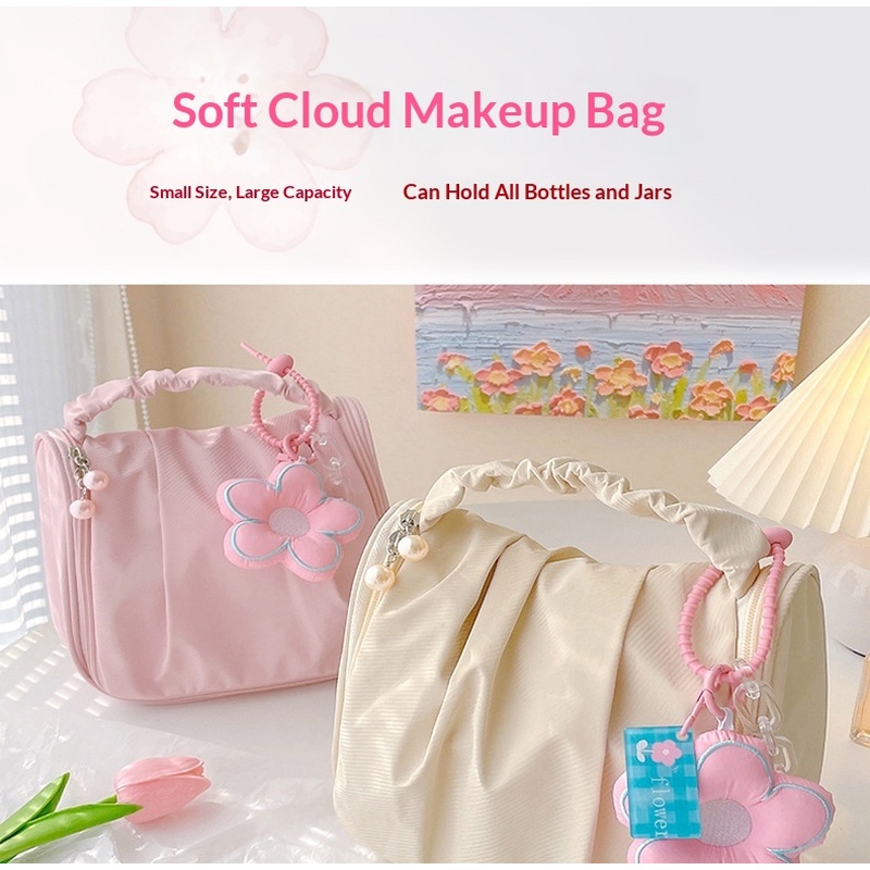 Cloud Cosmetic Bag Portable Tr - Luxury High End Skincare 评论和价格