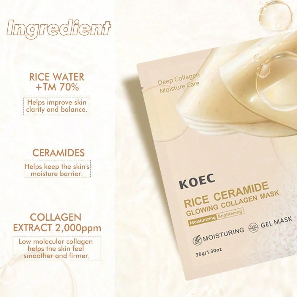 Rice 70 Glow Collagen Mask Ove - Luxury Skincare Gifts 评论和价格