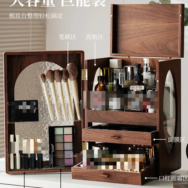 Cosmetics storage box Wooden d - Luxury High End Skincare 评论和价格