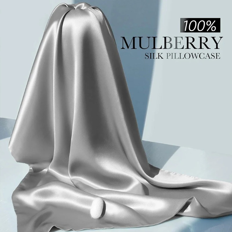 100% Mulberry Silk Pillowcase  - Luxury Skincare Gifts 评论和价格
