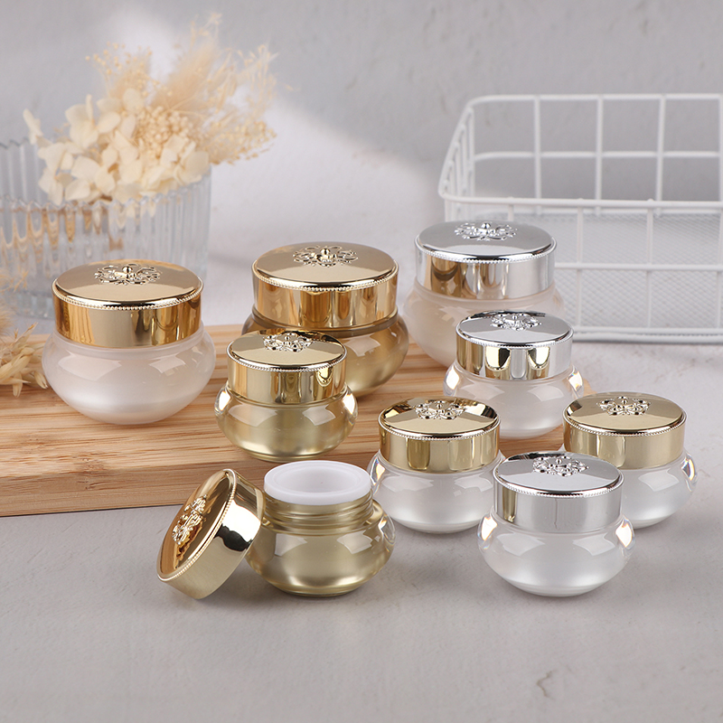Acrylic Empty Travel Cream Jar - Luxury Skincare Products 评论和价格