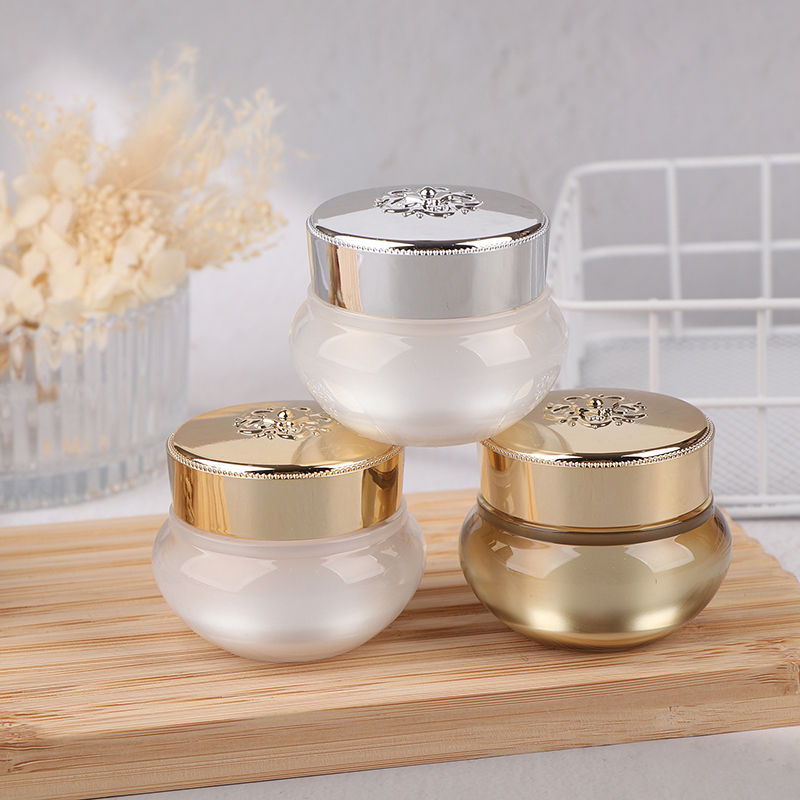 Acrylic Empty Travel Cream Jar - Luxury Skincare Products 评论和价格