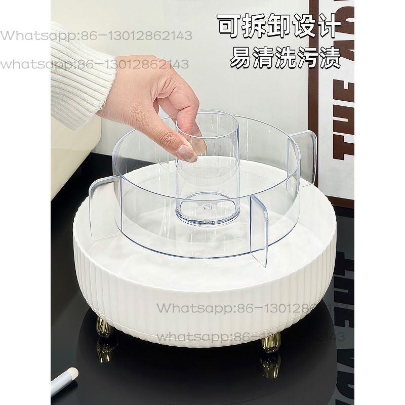 Rotating cosmetic storage box, - Luxury High End Skincare 评论和价格