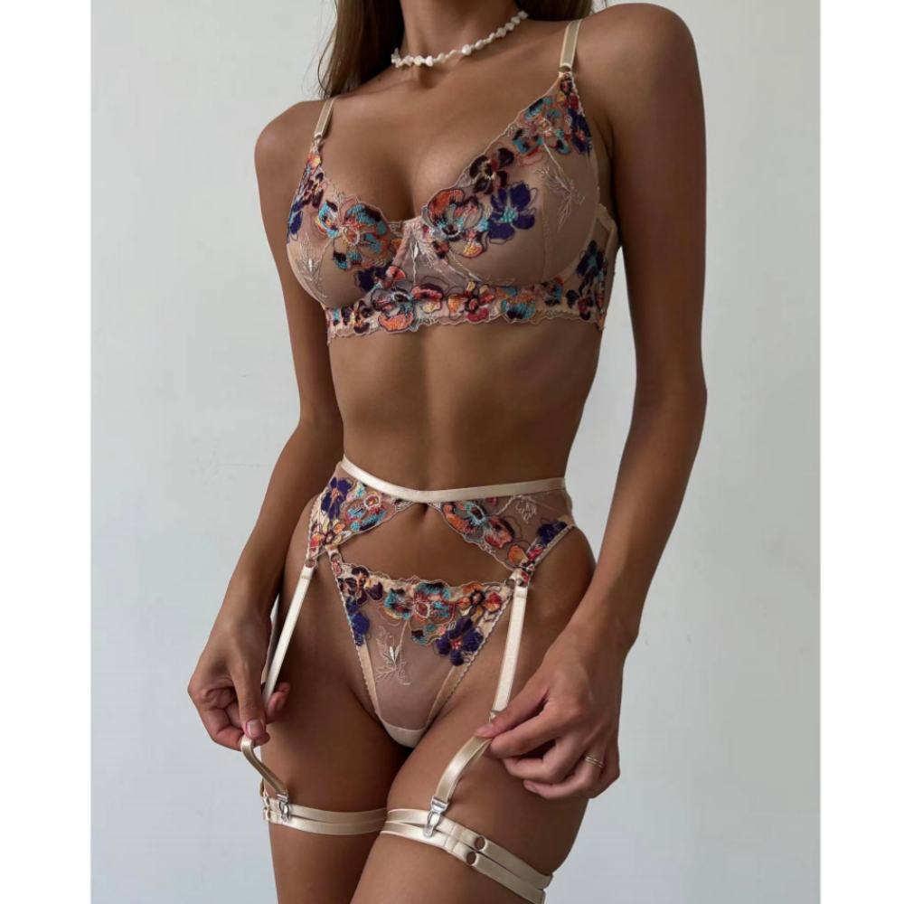 Krasapt Luxury Embroidery See- - Luxury Skincare Aesthetic 评论和价格