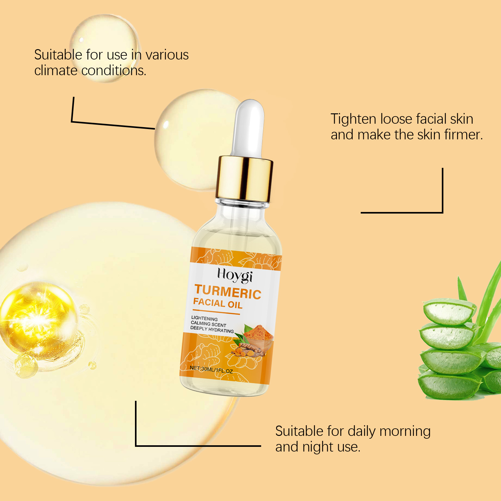 HOYGI Turmeric Face Whitening  - Luxury Skincare Aesthetic 评论和价格