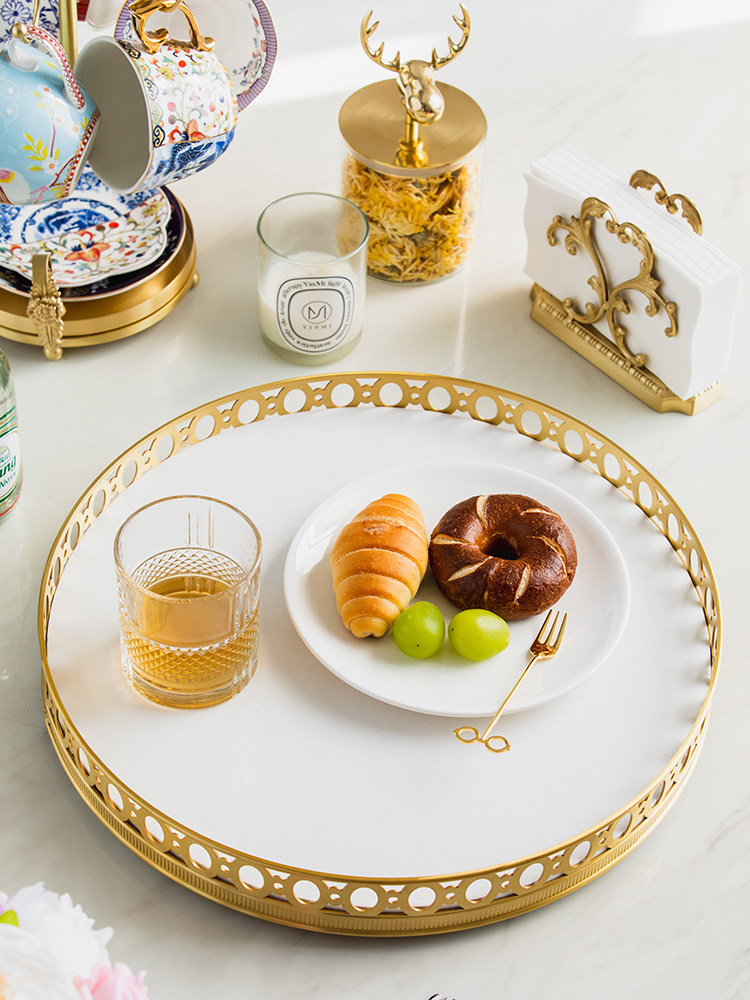 Light luxury mirror brass rota - Luxury High End Skincare 评论和价格
