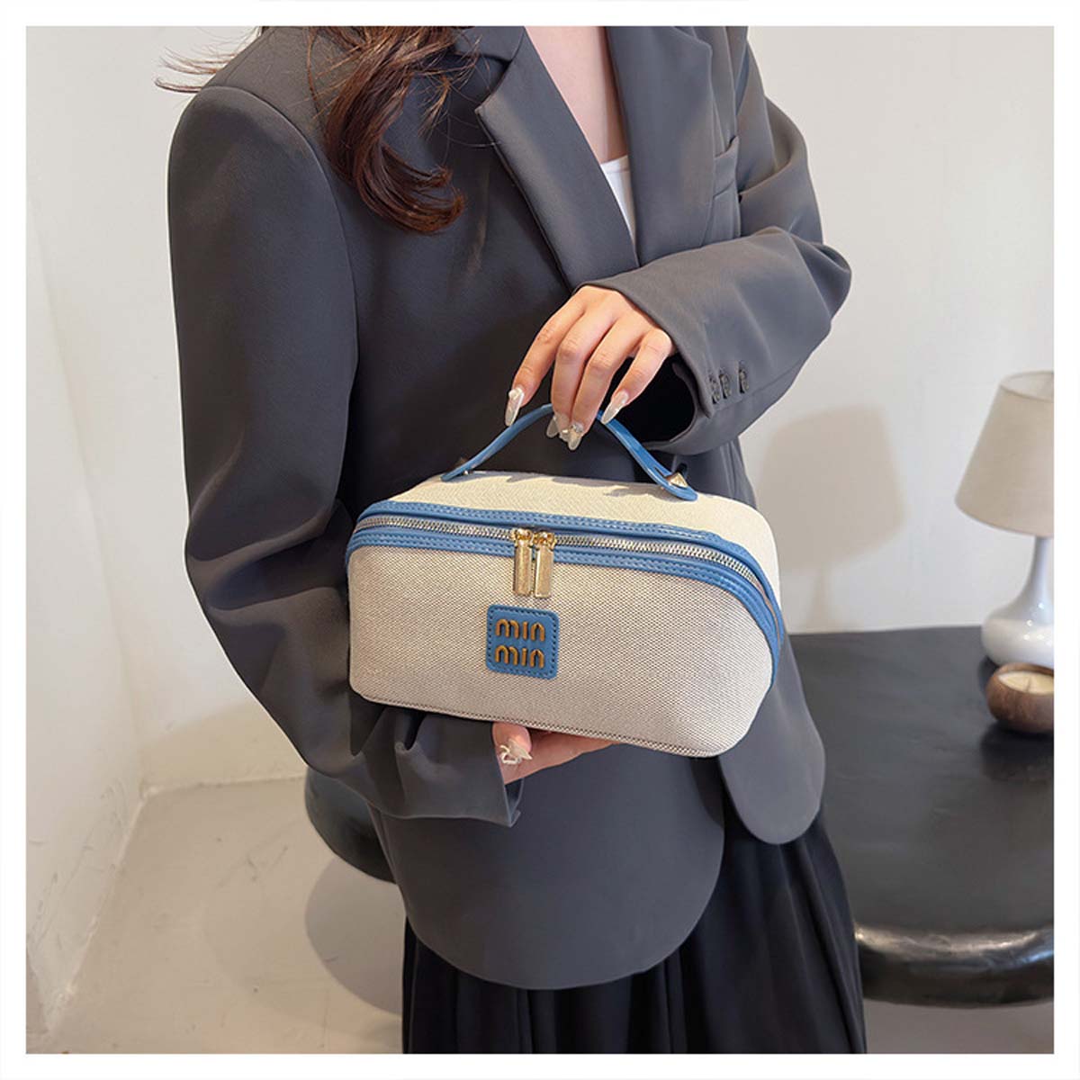 Makeup Bag - Retro Light Luxur - Luxury High End Skincare 评论和价格