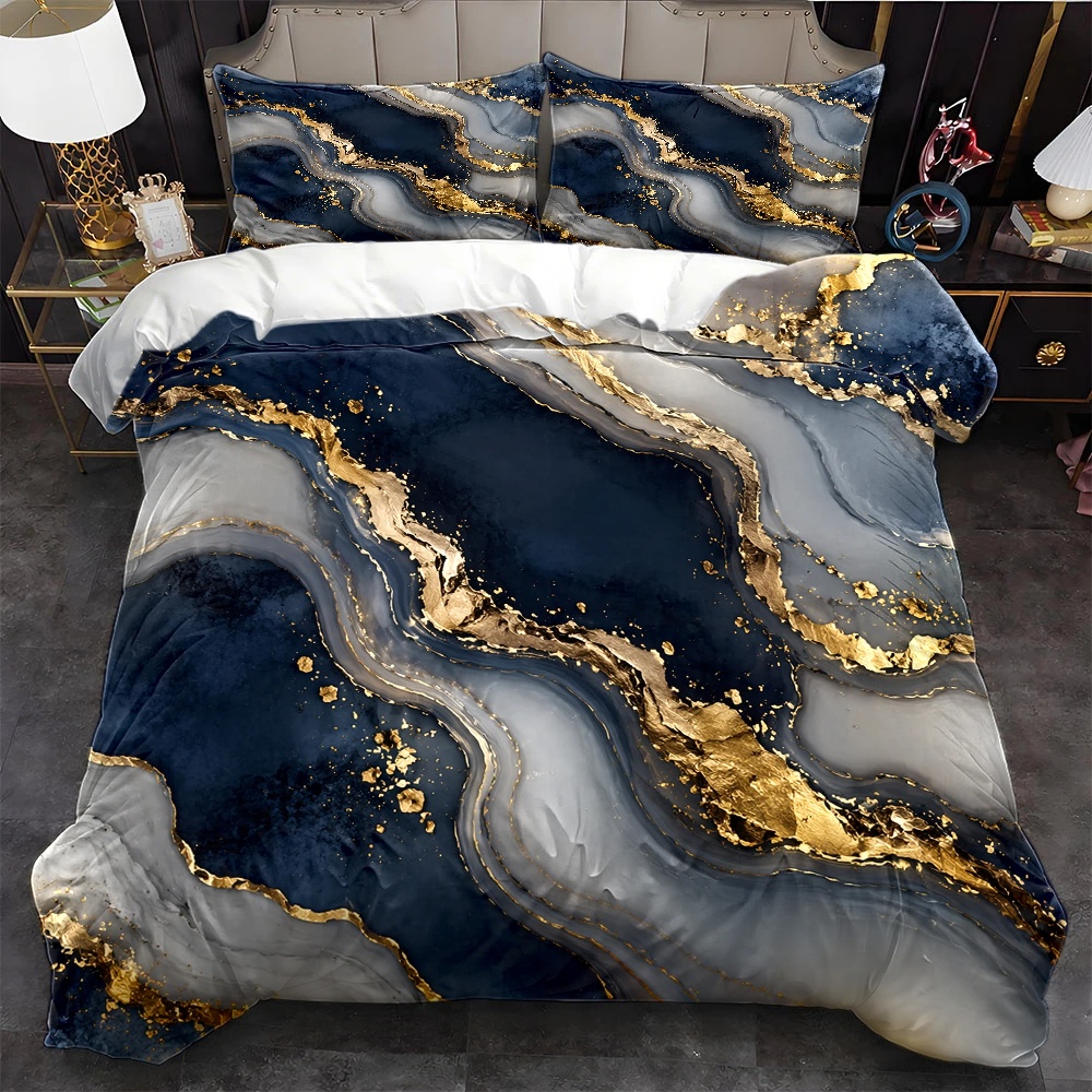 3Pc Light Luxury Blue Gold Mar - Luxury High End Skincare 评论和价格