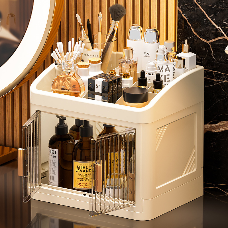 Layered Makeup Storage Cabinet - Luxury Skincare Gifts 评论和价格