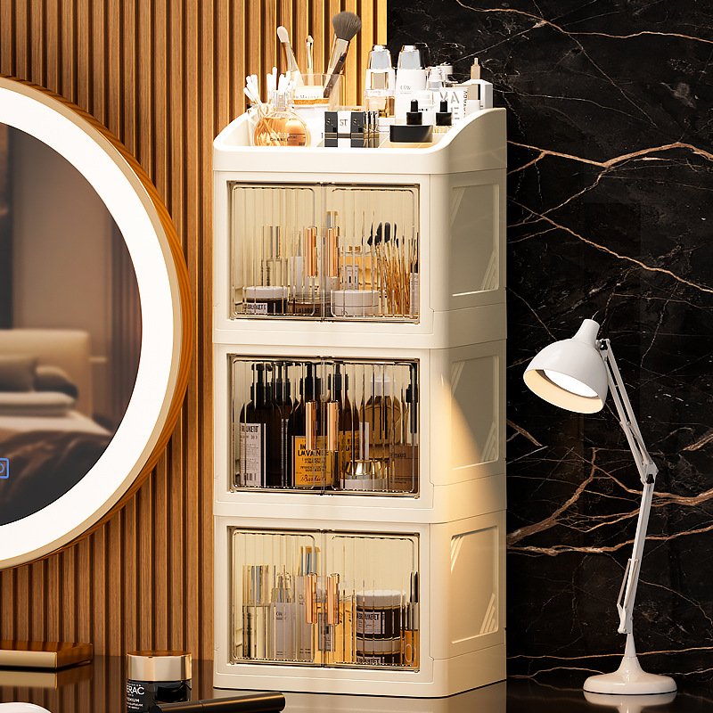 Layered Makeup Storage Cabinet - Luxury Skincare Gifts 评论和价格